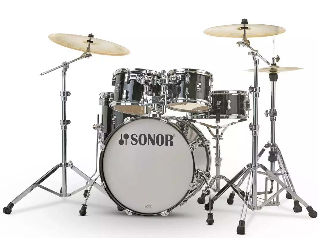 Sonor AQ2 Shellset Studio Transparent Stain Black